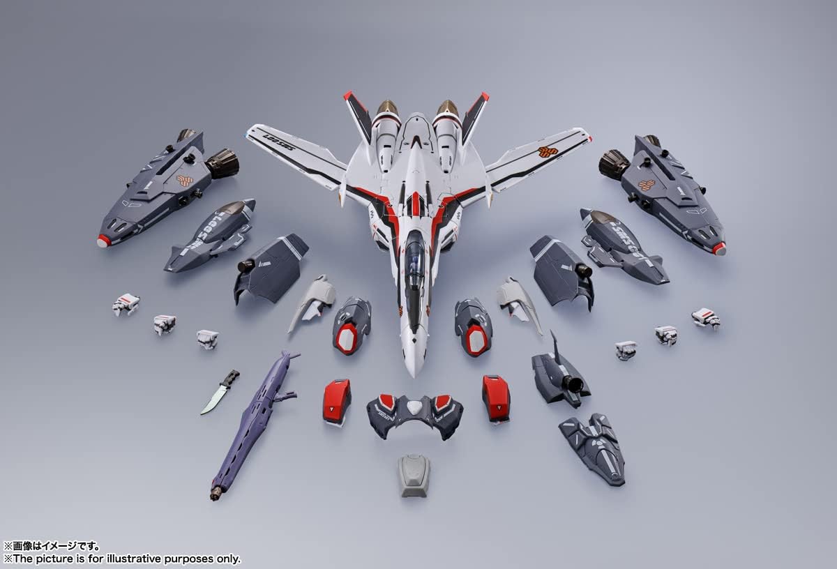 TAMASHII NATIONS - Macross Frontier - VF-25F Super Messiah Valkyrie (Alto Saotome Custom) Revival ver., Bandai Spirits DX Chogokin Die-Cast Metal Collectible