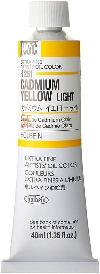 Holbein Artists' Oil 40ml Cadmium Yellow Light