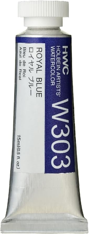 Holbein Artist's Watercolor 15ml Tube (Royal Blue) W303