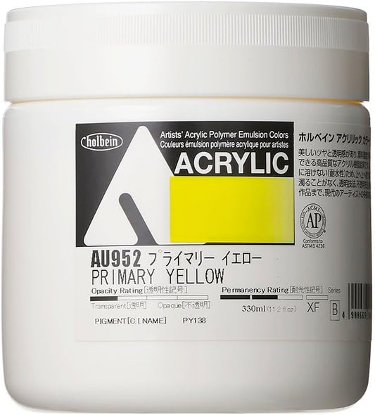 horubein Acrylic Paint Acrylic Color puraimari-iero- au952 330ml