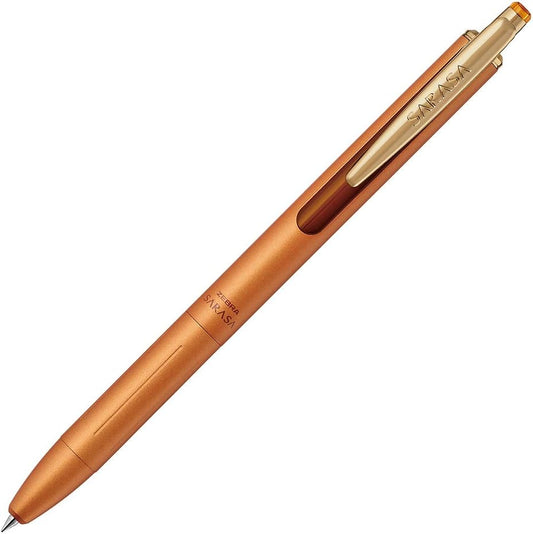ZEBRA Gel Ballpoint Pen, Sarasa Grand 0.5mm Vintage Color, Camel Yellow (P-JJ56-VCY)