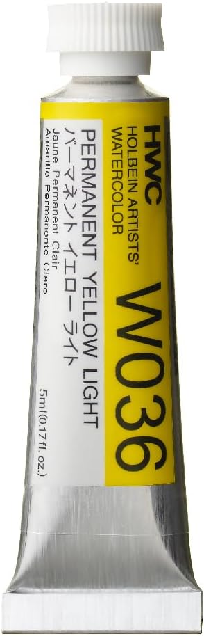 Holbein Artists Watercolor - Permanent Yellow Light 5ml