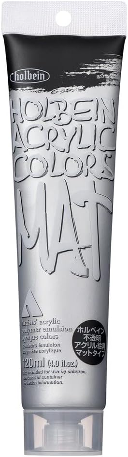 Holbein Acrylic Colors Mat Silver (D)