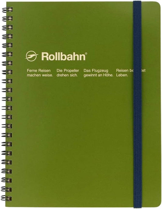 Delfonics Rollbahn Spiral Classic Notebooks(Olive)