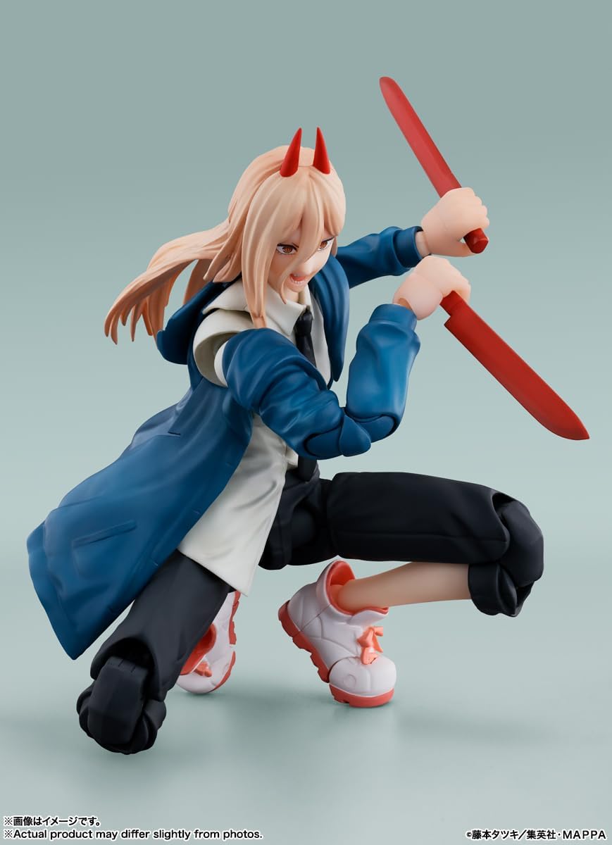 TAMASHII NATIONS - Chainsaw Man - Power, Bandai Spirits S.H.Figuarts Action Figure