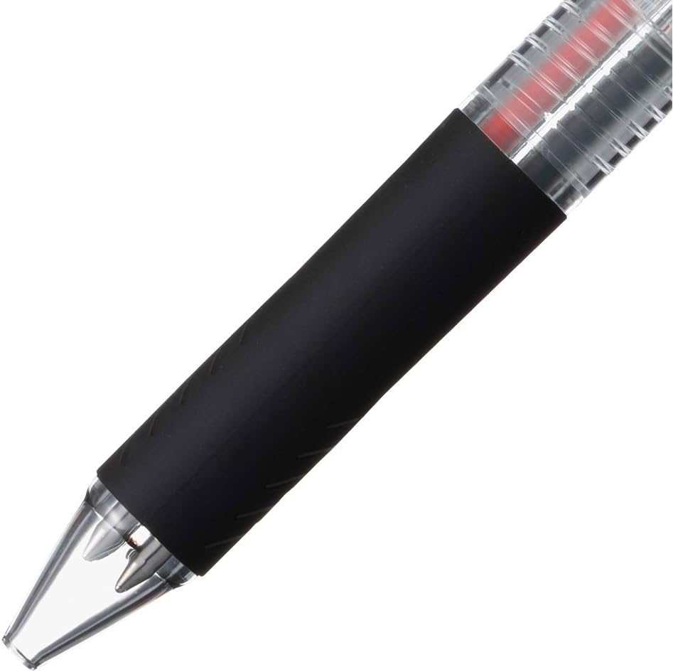 Mitsubishi Pencil SXE4500071P.T 4-Color Ballpoint Pen, Jetstream 0.7, Transparent, Pack