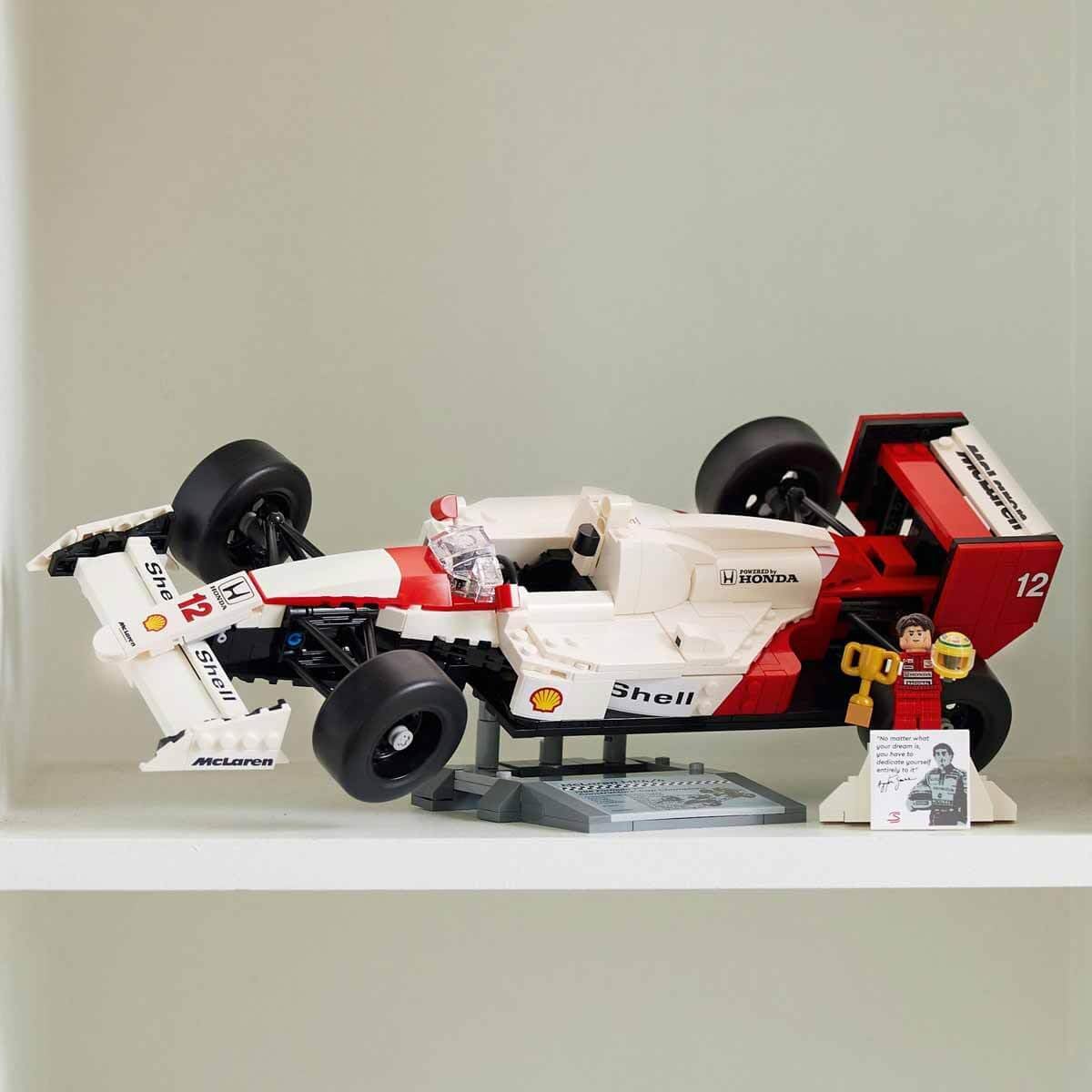 Lego Icons McLaren MP4/4 and Ayrton Senna Set 10330