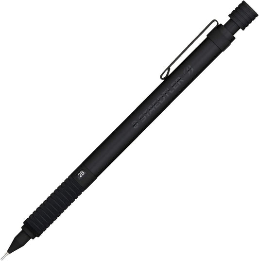 STAEDTLER 35-03B Mechanical Pencil, 0.01 inch (0.3 mm), All Black