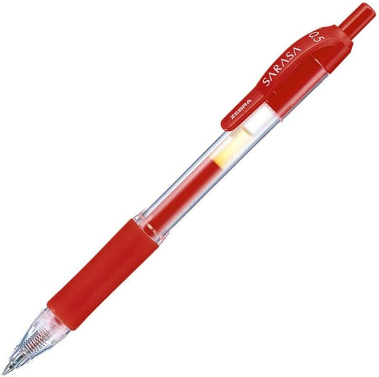ZEBRA Gel Ballpoint Pen Sarasa 0.5 Red 10 pcs B-JJ3-R