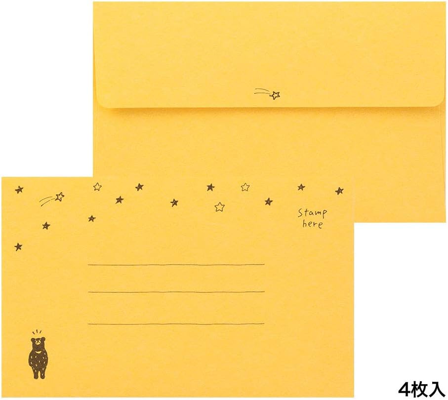 Midori 91802544 Letter Set, Starry Sky Pattern