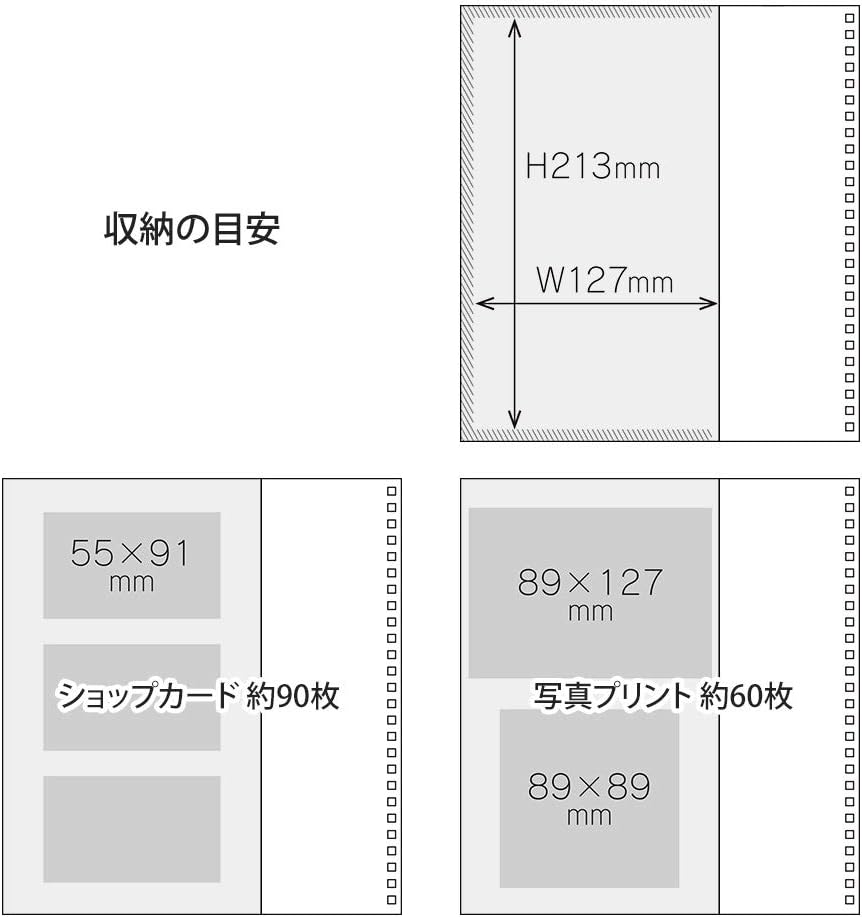 DESIGNPHIL Midori 15260006 Notebook with Pocket, Gray