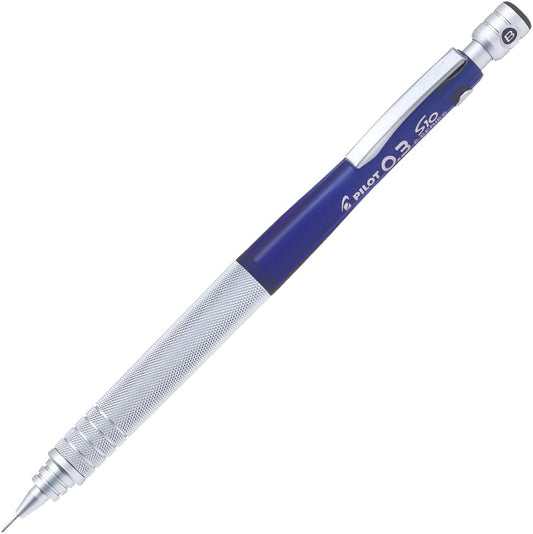 PILOT Mechanical Pencil S10, Transparent Blue Body, 0.3mm Lead (HPS-1SR-TL3)