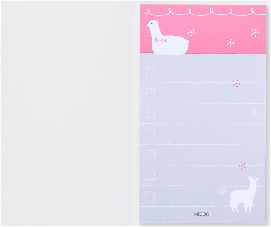 Midori 11307006 Doing Paper Alpaca Pattern