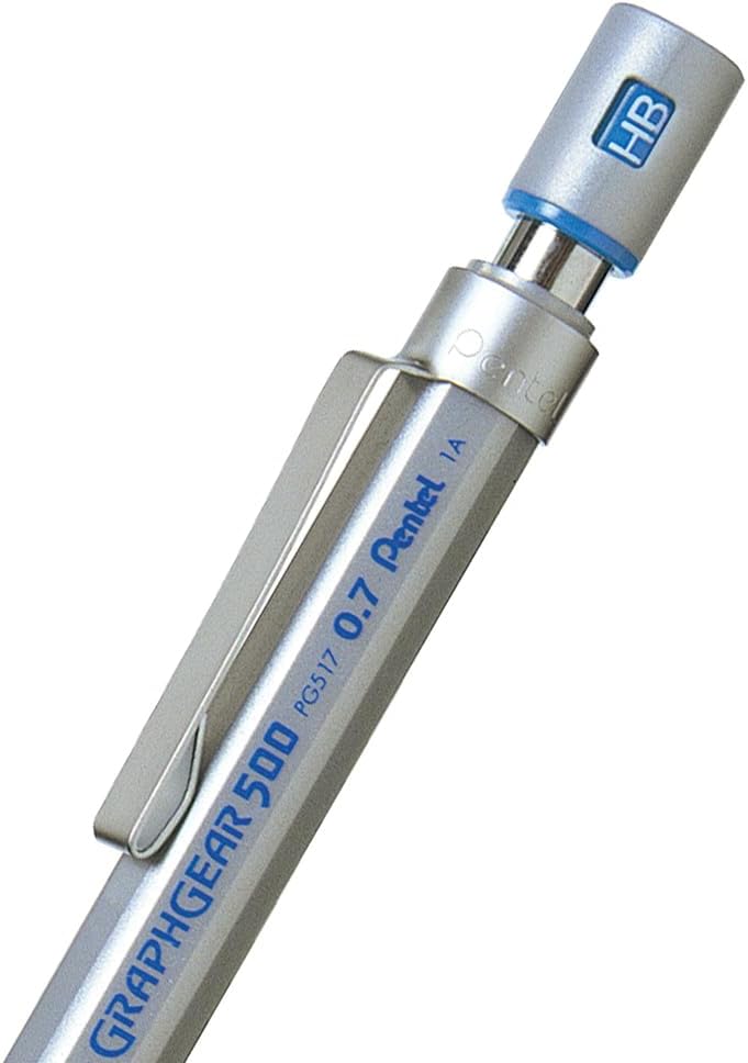 Pentel Graphgear 500 PG517 0.7mm Mechanical Drafting Pencil (Pack of 1)