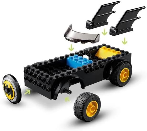 LEGO 76180 Super Heroes Batman vs The Joker: Batmobile Race & Hot Rod, Car Toy, Superhero, for Kids 4+