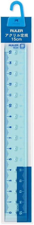 Designphil Metric Ruler 15cm Blue (42233006)