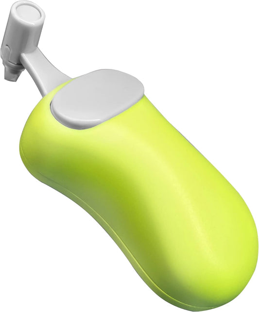 HARAC Handheld Paper Cutter, Japanese Kids Safe Hand Paper Trimmer Tool for Craft, Scrapbook, Office, Classroom, Made in JAPAN, Green