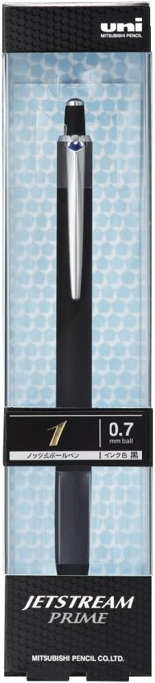Mitsubishi Pencil SXN220007.24 Jetstream Prime Oil-Based Ballpoint Pen, 0.7, Black