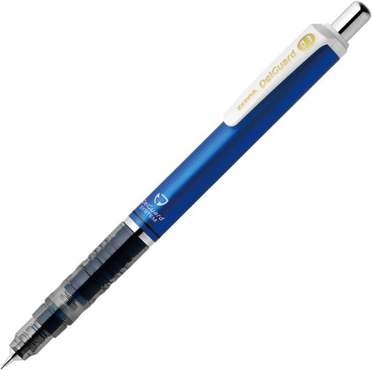 ZEBRA Mechanical Pencil, Del Guard, 0.3mm, Blue (P-MAS85-BL)