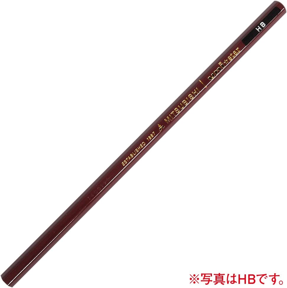 Mitsubishi Pencil pencil Unistar hexagonal Standard B dozen (12 pieces)