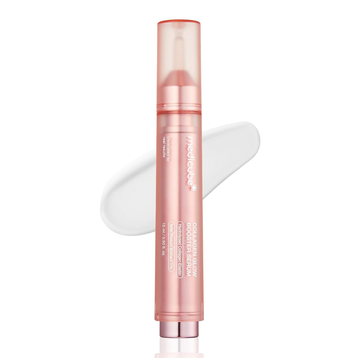 Medicube Collagen Glow Booster Milk Serum – Radiance & Firming with Niacinamide & Collagen (0.50 oz)