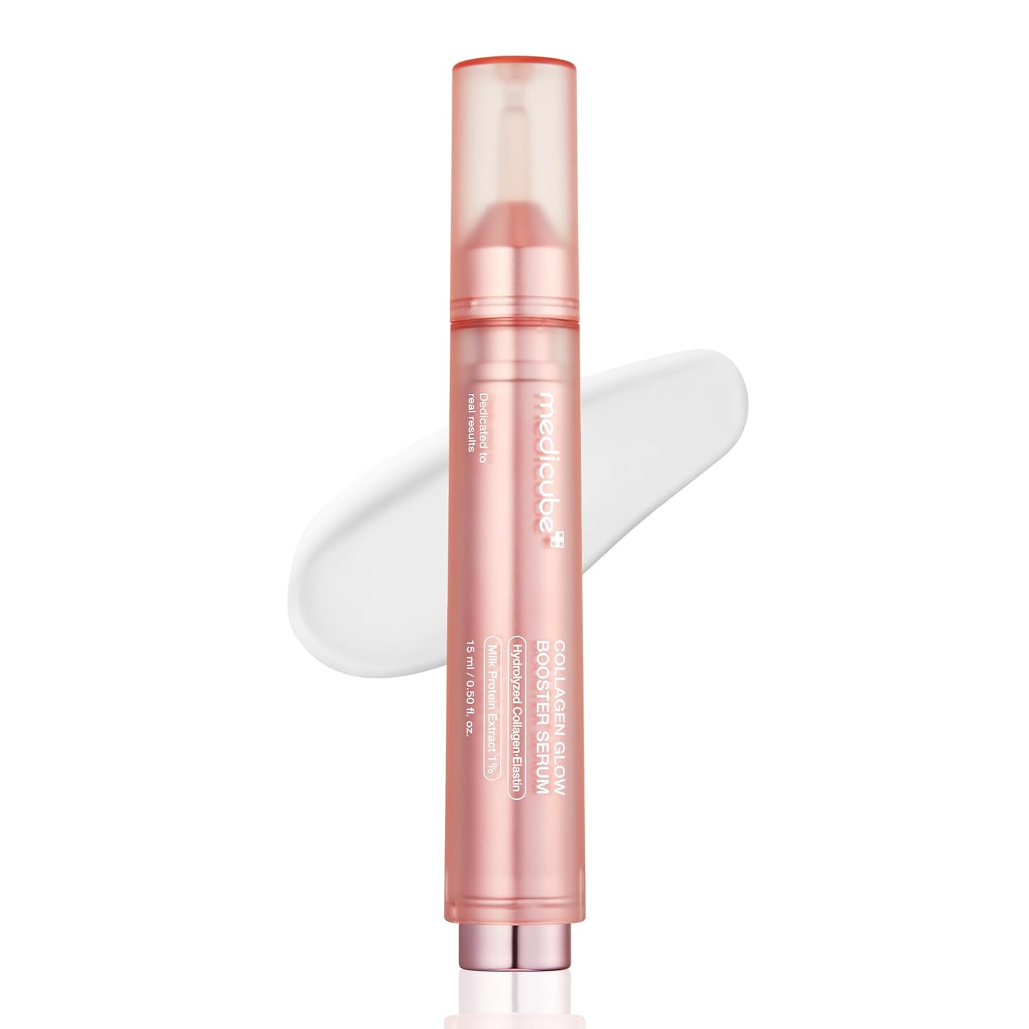 Medicube Collagen Glow Booster Milk Serum – Radiance & Firming with Niacinamide & Collagen (0.50 oz)