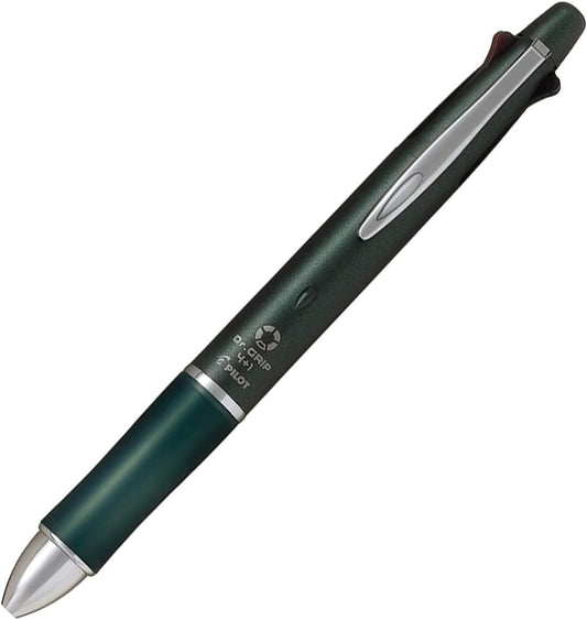 PILOT Doctor Grip 4+1 0.5mm PBKHDF1SEF-B Black (Ash Metal Olive)