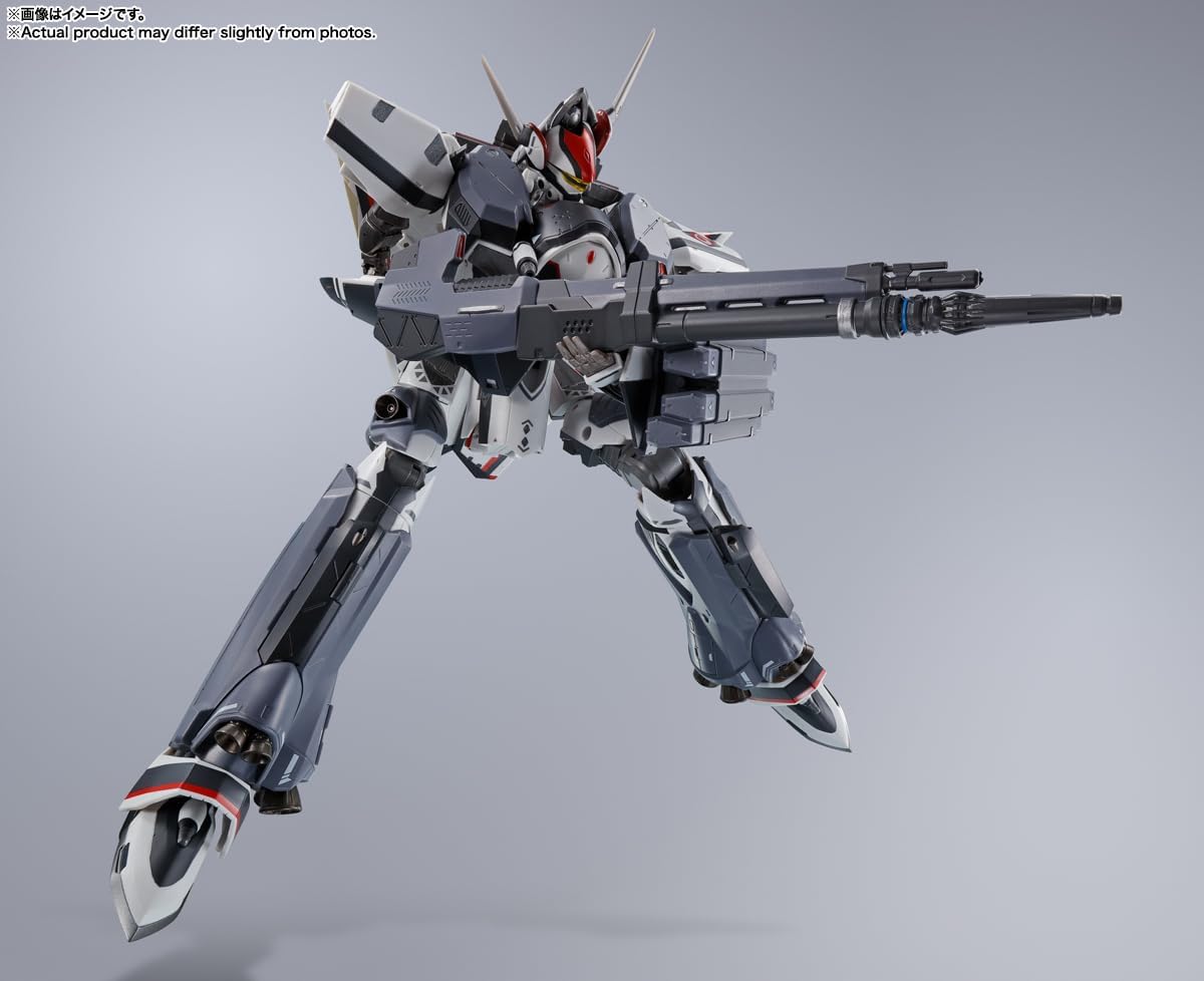 TAMASHII NATIONS - Macross Frontier - VF-171EX Armored Nightmare Plus EX (Alto Saotome Use) Revival Ver., Bandai Spirits DX Chogokin Figure