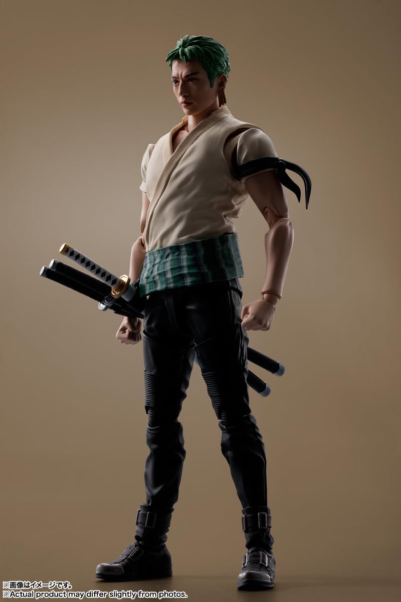 TAMASHII NATIONS - A Netflix Series: One Piece - Roronoa Zoro, Bandai Spirits S.H.Figuarts Action Figure