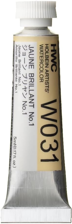 Holbein Artists Watercolor - Jaune Brilliant #1 5ml