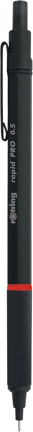 rOtring Rapid Pro Mechanical Pencil, 0.5mm, Black
