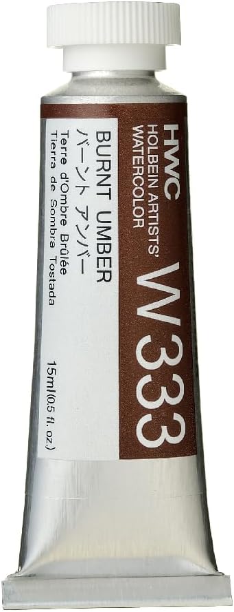 Holbein Artists' Watercolor 15ml Burnt Umber