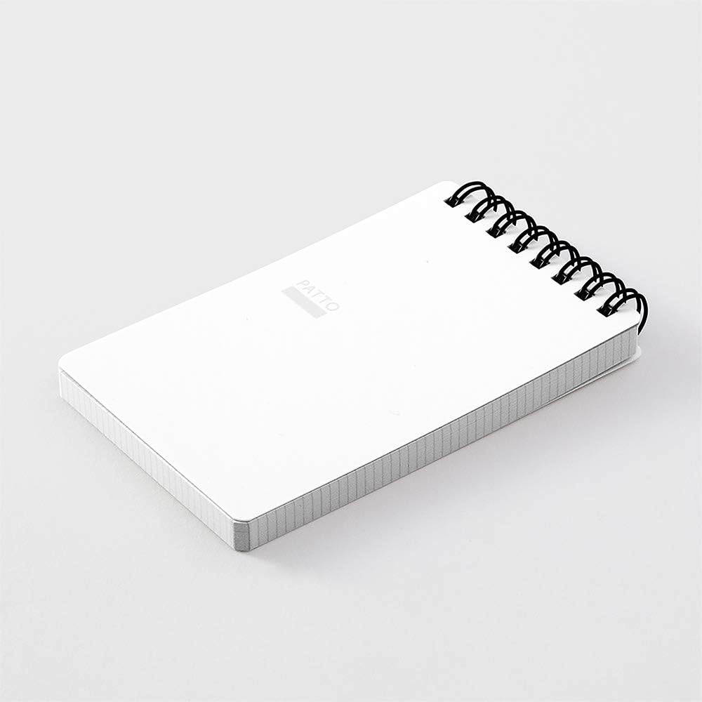 DESIGNPHIL 11556006 Midori Memo, Ring Memo, White