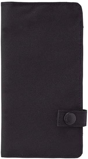 LIHITLAB Slim Pen Case, 7.5 x 4.3, Black (A7585-24) (A-7585-24)