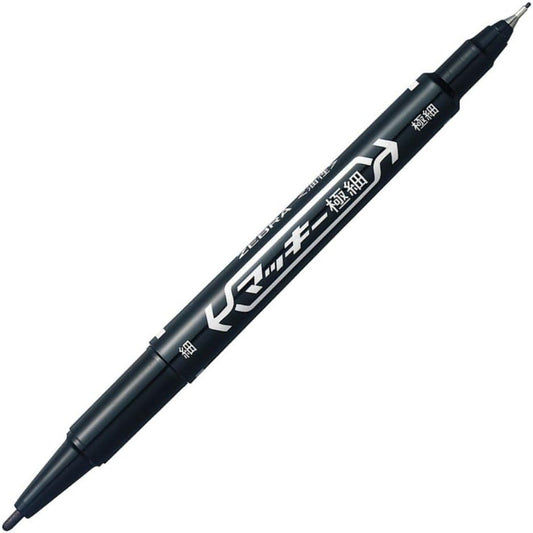 ZEBRA permanent marker McKee superfine P-MO-120-MC-BK Black