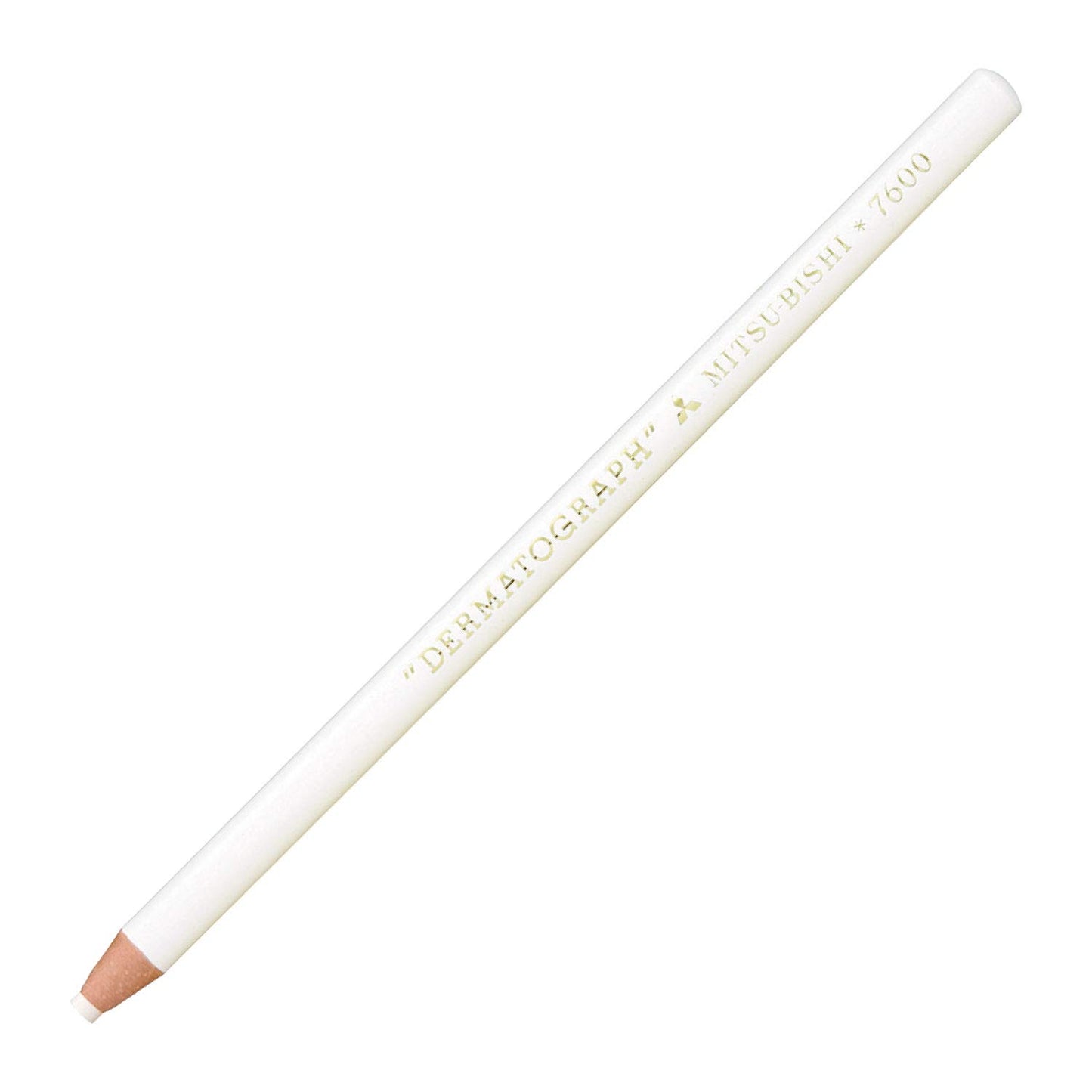 Mitsubishi Dermatograph No.7600 White – 1 Dozen Pencils