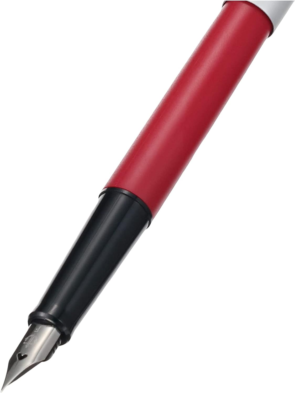 Sailor HighAce Neo Beginners Fountain Pen, Steel Nib, Fine, Red Body (11-0116-230) product angle view
