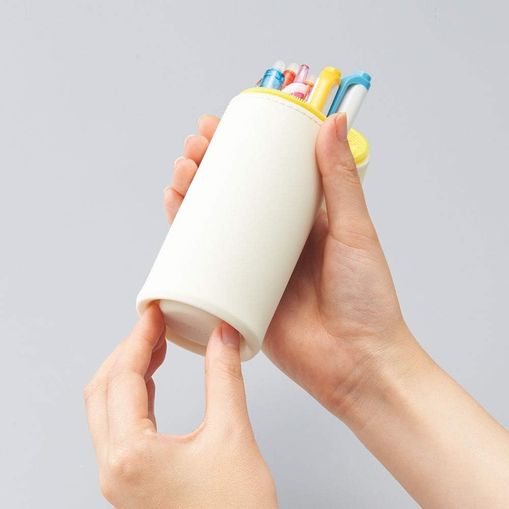 Animal design stand pen pencil case Rat Standard A7712-15