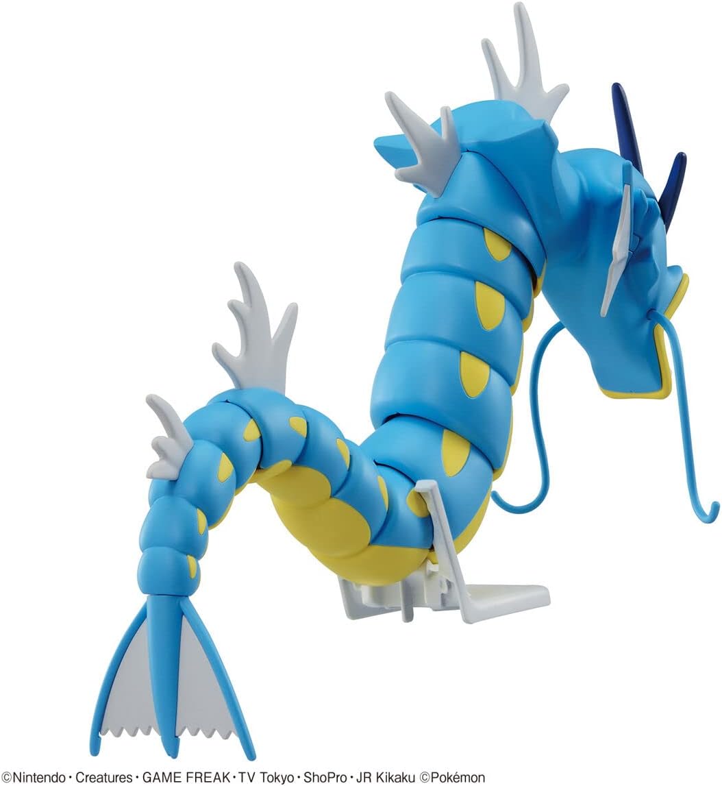 Pokemon Plastic Model Collection 52 Select Series Gyarados Color Coded Plastic Model