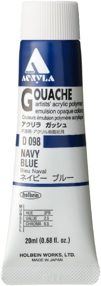 Holbein Acryla Gouache - Navy Blue