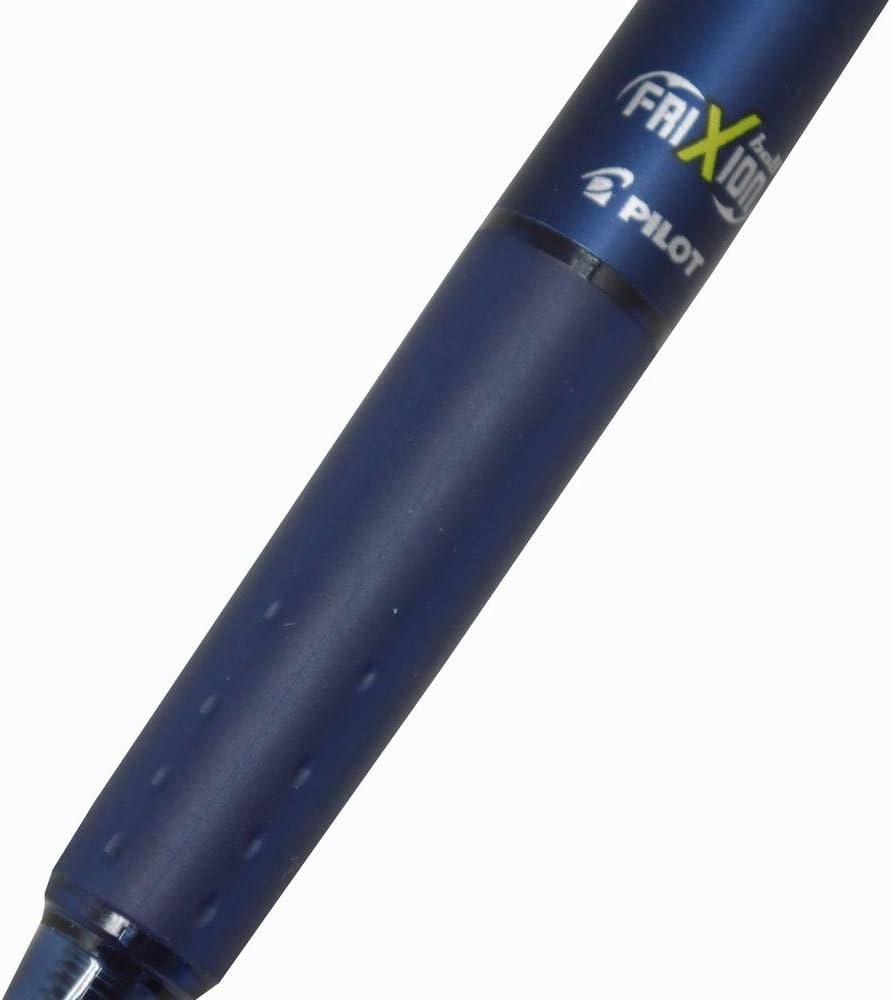 PILOT Frixion Ball Knock 05 Ballpoint Pen, Black Blue (LFBK-23EFBB)