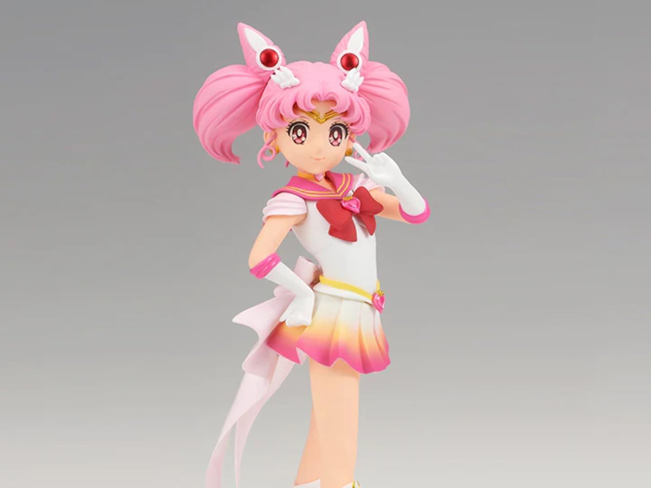 Banpresto - Pretty Guardian Sailor Moon Cosmos The Movie - Super Sailor Chibi Moon (ver. A), Bandai Spirits Glitter & Glamours Figure