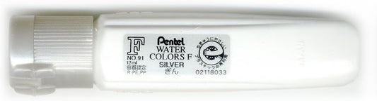 Pentel Efu Watercolor Paints WFCT91, Set of 5, Silver