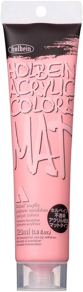 Holbein Mat Acrylic - Brilliant Pink, 110 ml tube