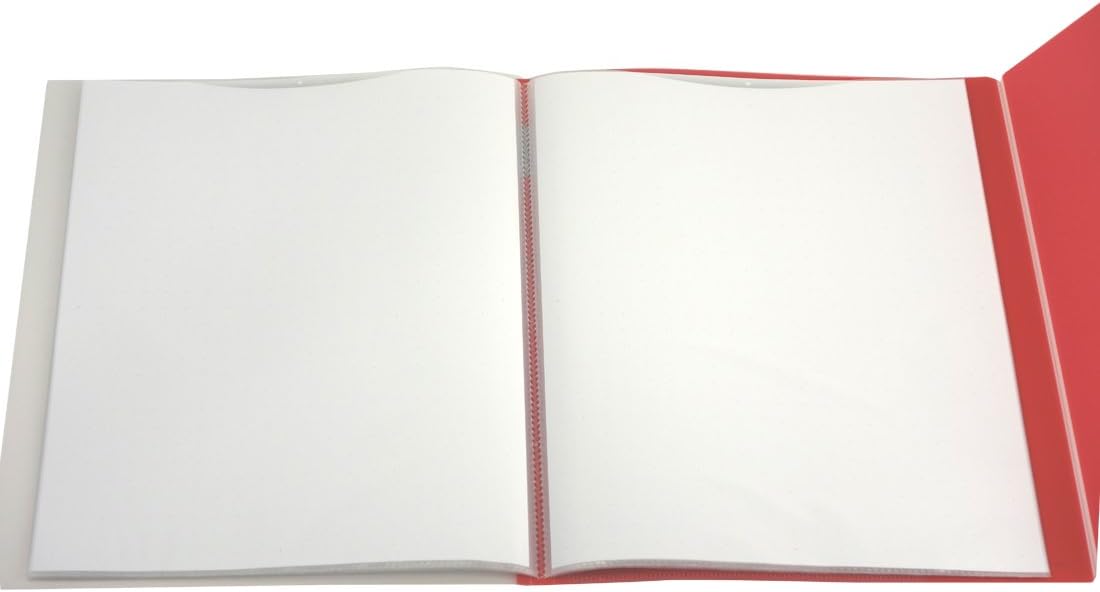 Kokuyo clear book Webre A4 20 sheets Scarlett La -T1-12