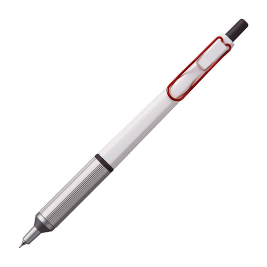 Uni Jetstream EDGE 0.28mm Ballpoint Pen – White Red Body, Black Ink | SXN100328W.15