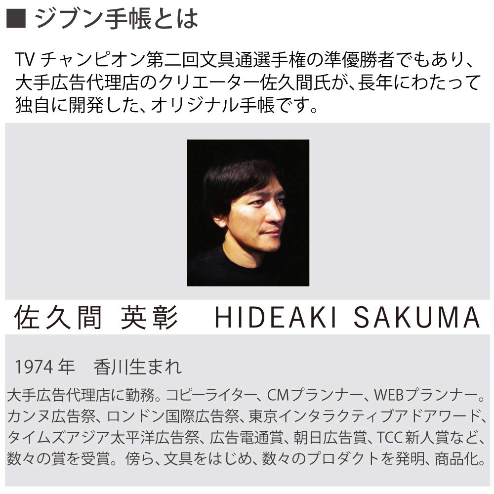 KOKUYO JIBUN_TECHO IDEA Notebook, B6 Slim Mini Size(7.48" x 4.72"), 3mm Grid Ruled, 40 Sheets, Thin Paper, Pack of 2, Japan Import (NI-JCA3)