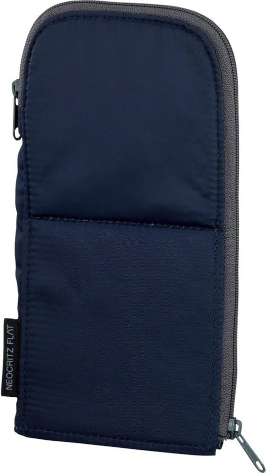 Kokuyo Pencil Case Neocritz Flat Navy (F-VBF160-1)