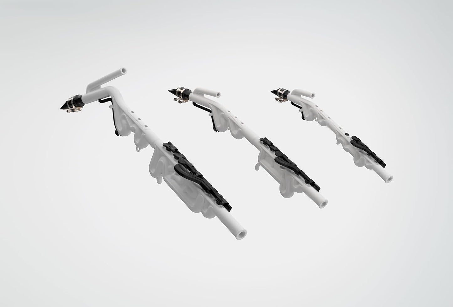 YAMAHA The Perfect Introduction To Reed Instrument Playing, White (YVS-100 Venova)