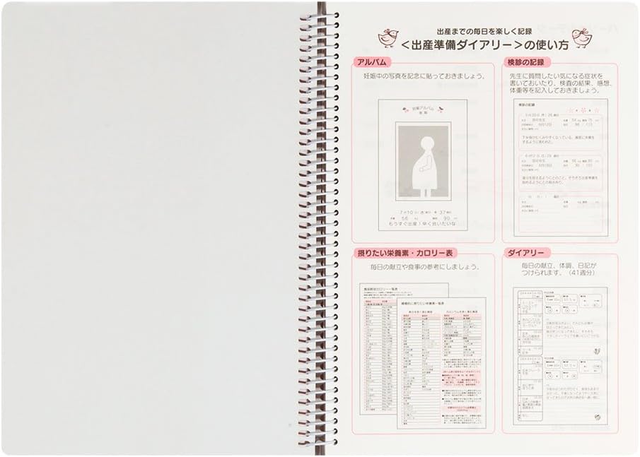 DESIGNPHIL Midori Diary HF Diary A5 Baby Preparation 26006006